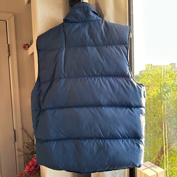 Saratoga Down Blue Vest by Wesco California Vintage ski Size Medium - Picture 3 of 11